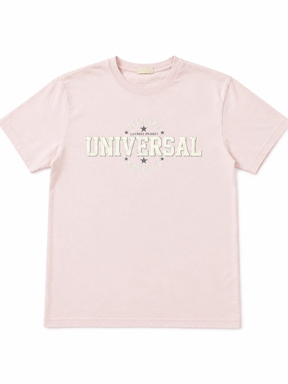 Vintage Y2K Universal Studios Florida Pink Graphic Tee S
